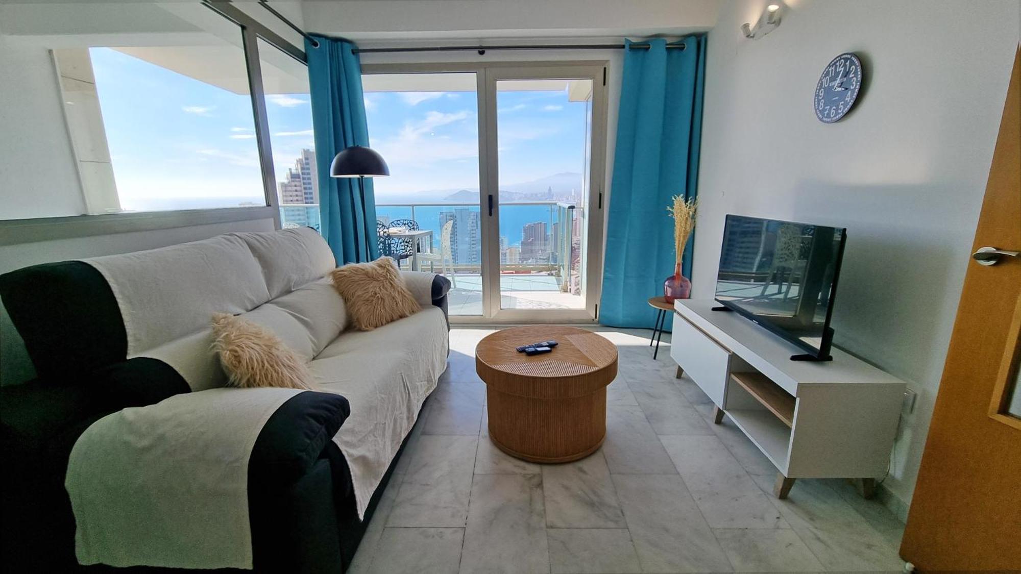 Skyline 18 Terraza Privada Con Impresionantes Vistas Al Mar Benidorm Exterior foto